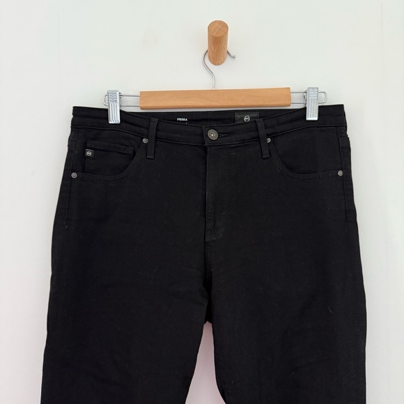 AG Jeans black Prima cigarette leg slim pants - size 30 - Picture 8 of 13